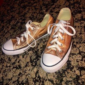 Converse all star metallic sunset glow size 6